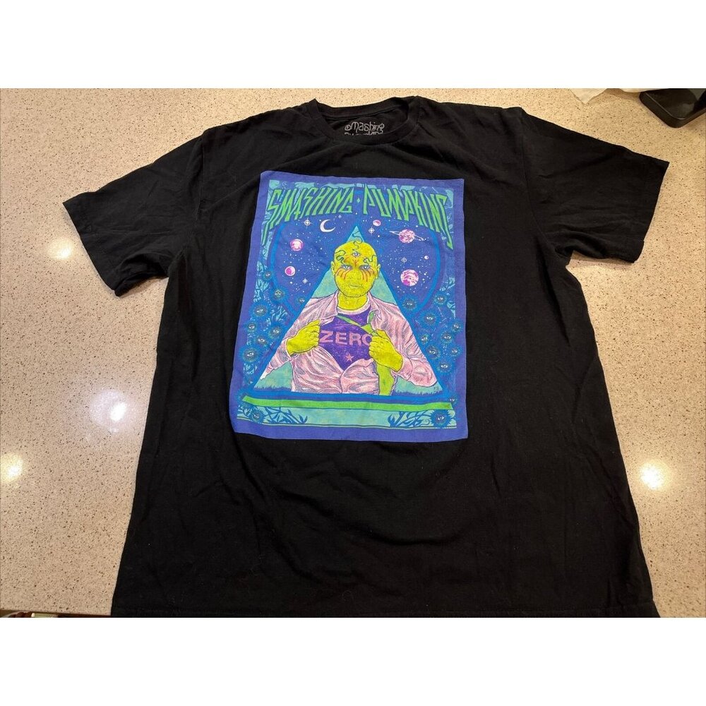 Vintage Y2K Smashing Pumpkins Zero shirt Size Large